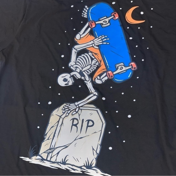 Skateboarder Tee "Eternal State of Mind" Graphic T-shirt, Skate Men's 2XL - Picture 6 of 8